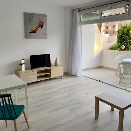 Apartmán Calm, Cosy And Bright Renovated In Playa Del Ingles- Wifi Free Playa del Inglés
